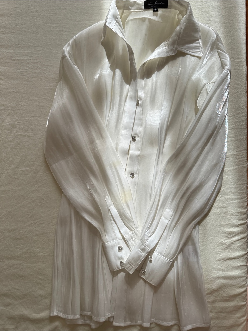 Nana Jacqueline Satin Shimmer Blouse